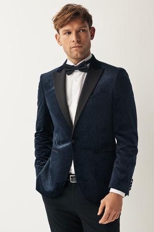 Next mens new arrivals velvet jacket