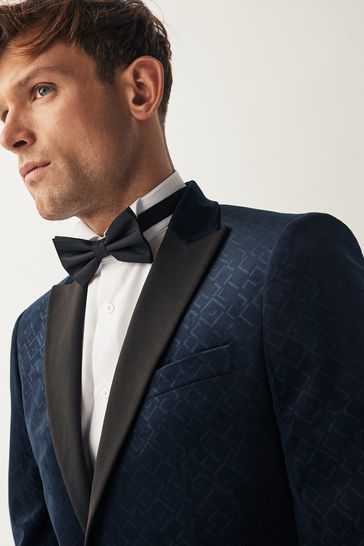 Next mens shop velvet blazer