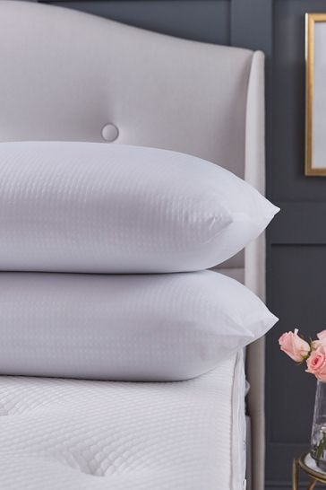 Hypoallergenic Silentnight Pack Of 2 Premier Inn Hotel Quality Soft Pillows 