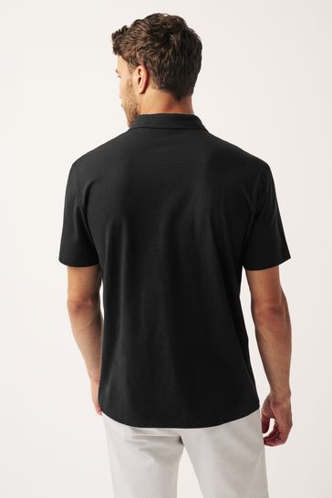 Short sleeve polo neck online