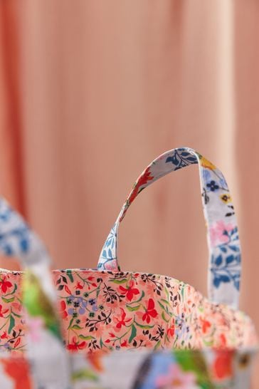 Cath Kidston White Birds Print Canvas Multi Way Cross Body Bag