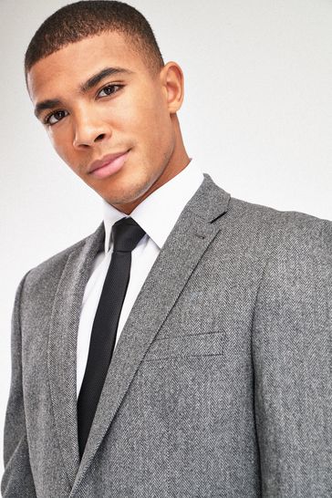 Herringbone suit vest top
