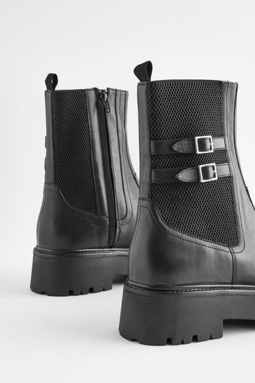 Flat platform ankle boots on sale