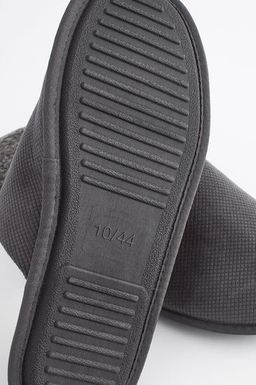 Next grey on sale mule slippers