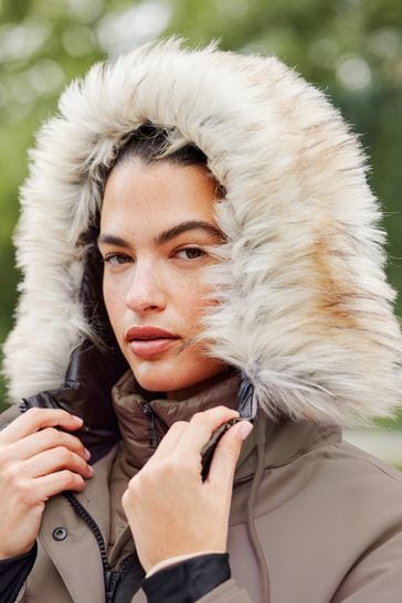 Buy Elements Waterproof Padded Parka Coat from Next