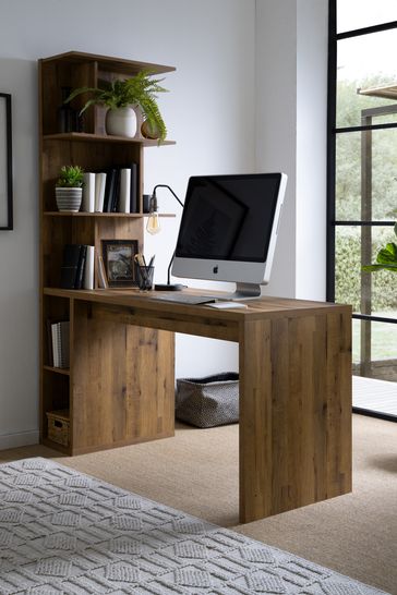 Next oak best sale desk