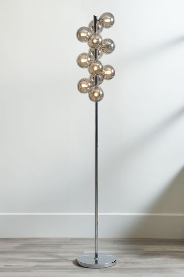 Pacific Vo Floor Lamp From The, Glass Ball Floor Lamp Uk