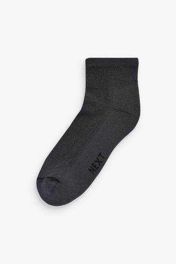 Multi 5 Pack Cushioned Sole Mid Trainer Socks