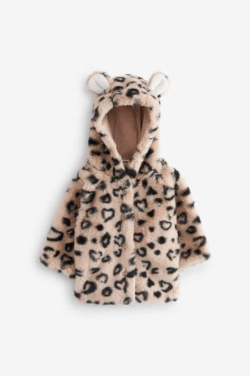 Buy Hooded Ears Cosy Button Up Baby Jacket 0mths 2yrs from Next