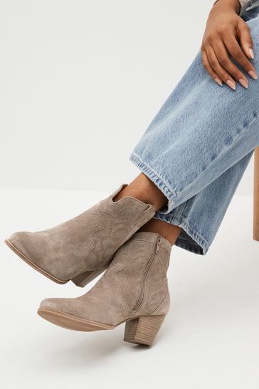 Next western sale ankle boots