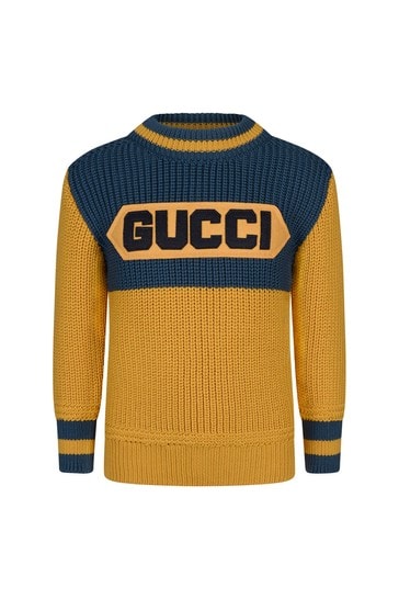 gucci yellow jumper
