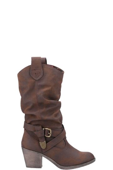 Buy Rocket Dog Sidestep Mid Calf Western Boots from the Next UK online shop
