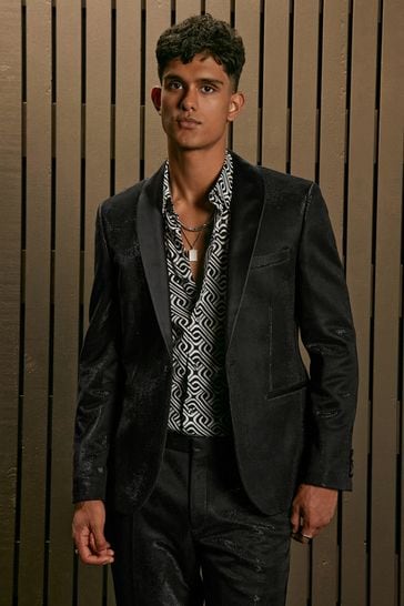 Sparkling tuxedo jacket discount