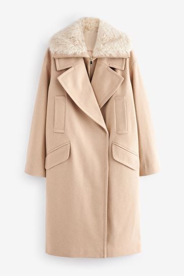 Detachable faux fur collars store