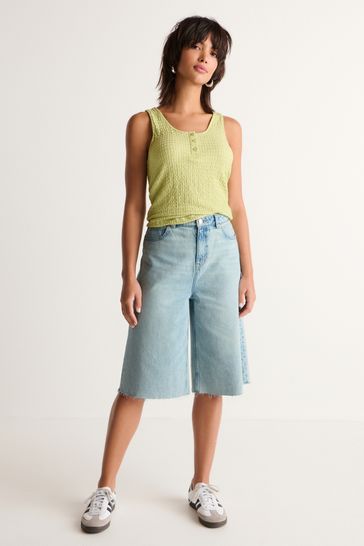 Buy 100 Cotton Denim Shorts from Next