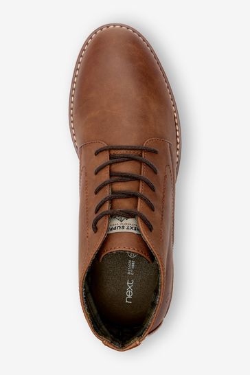 Beige leather sporty hotsell ankle boots