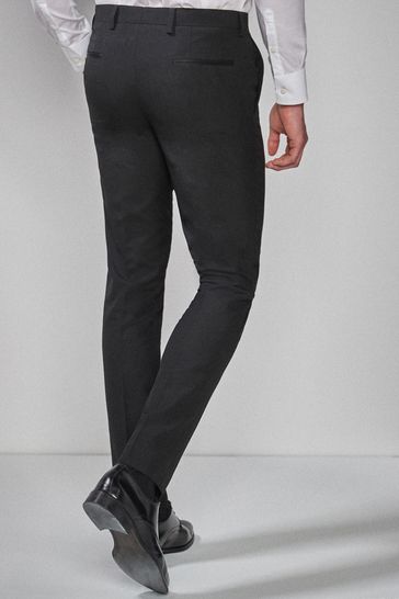 Black skinny tuxedo pants cheap