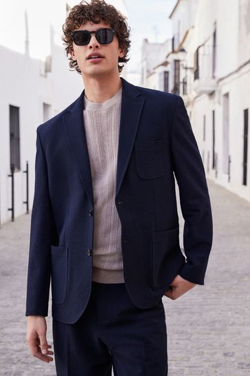 Men's seersucker jacket on sale