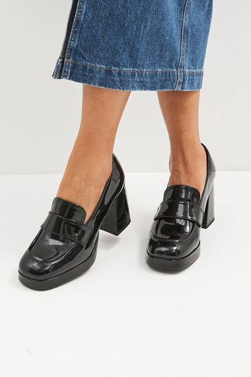 Loafer platform heels top