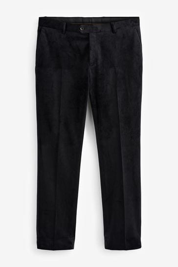 Buy Slim Fit Velvet Suit Trousers from Next