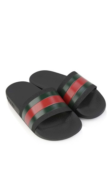 gucci sliders red