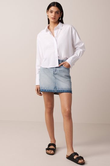 Buy 100 Cotton Vintage Denim Mini Skirt from Next