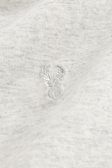 Grey Single Stag Marl T-Shirt