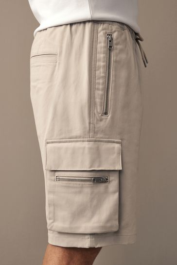 Buy Smart Zip Pocket Cargo Shorts from Next