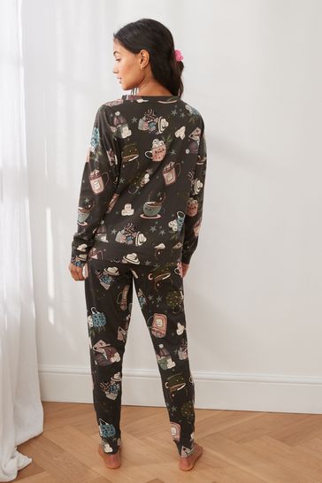 Buy Cotton Long Sleeve Pyjamas from Next