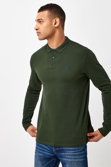 Long sleeve outlet pique