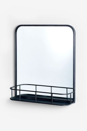 Hudson Mirror With Shelf From The, Metal Mirror With Shelf Uk
