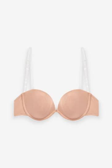 Buy Clear Back Smoothing Strapless Bra from Next