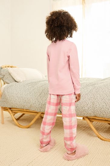 Woven on sale check pyjamas