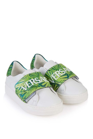 kids green trainers