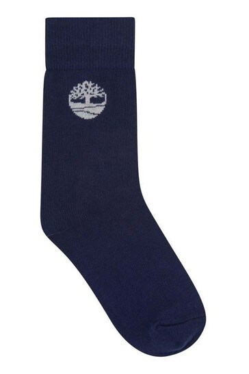 Boys Navy/Grey Socks Two Pack