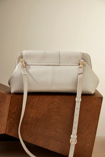 Buy Leather Premium Clutch Bag from Next