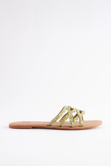 Zara raffia mules 2025