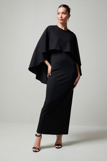 Cape maxi gown clearance