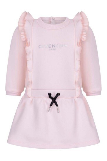 Givenchy Baby Girls Pale Pink Fleece 