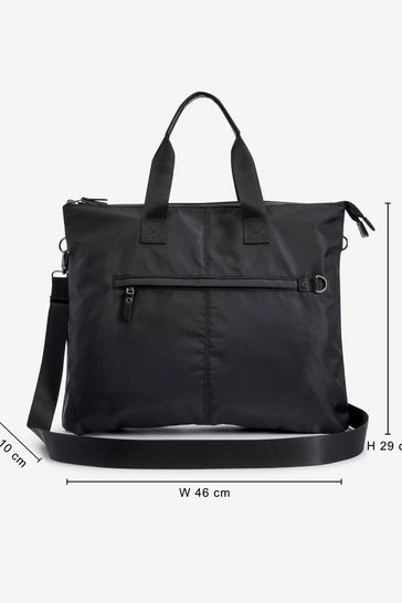 Nylon laptop tote bag sale