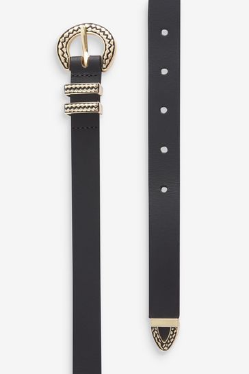 Skinny black gucci clearance belt