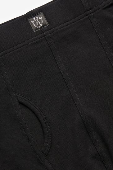 Essential Black 10 pack A-Front Boxers