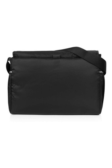 black armani changing bag