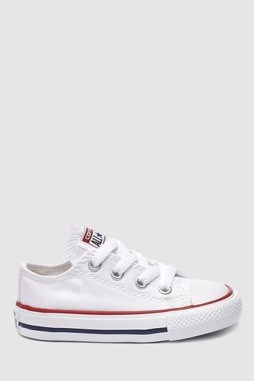 Poleret skak Hold op Buy Converse Chuck Taylor All Star Infant Low Trainers from Next Denmark
