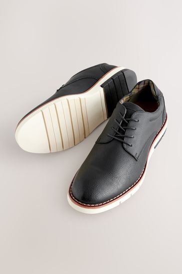 Black Sports Wedges Shoes