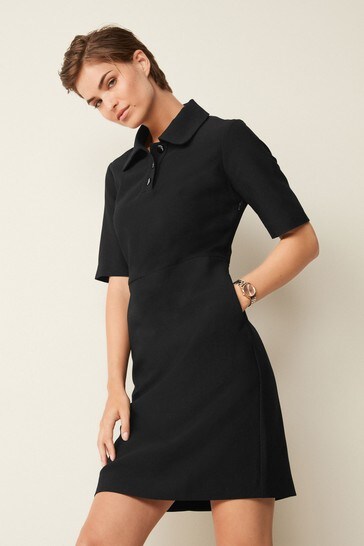 Buy Button Down Smart Dress from the ...