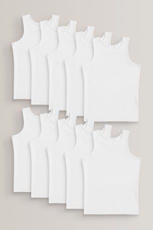 Buy Vests 10 Pack (1.5-16yrs) from the Next UK online shop