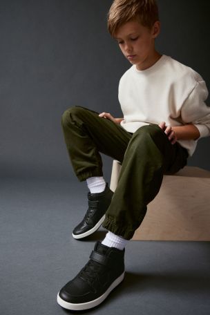 High top lace up shoes hot sale