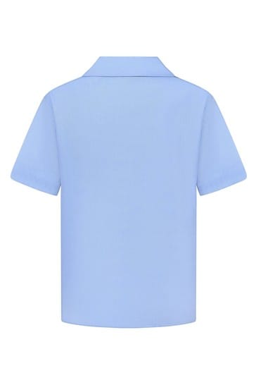 Boys Blue Cotton Shirt