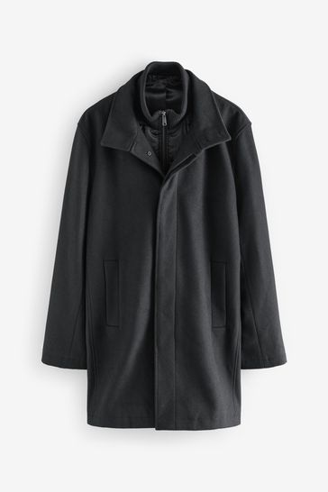 Laura ashley funnel neck coat sales